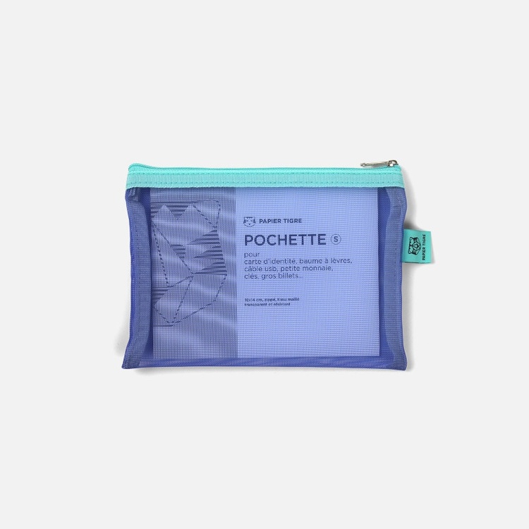 Case, PAPIER TIGRE SMALL MESH POCKET, 14 x 18 cm