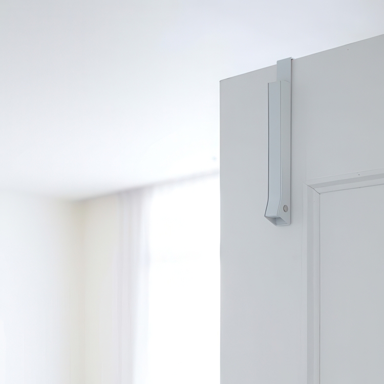 Folding clothes hanger, SMART FOLDING DOOR HANGER, Yamazaki, White