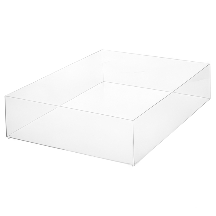 Storage tray, Stackable, SELENA ORGANISER XL, 38,5 x 25,6 x H 8,5 cm, Clear 