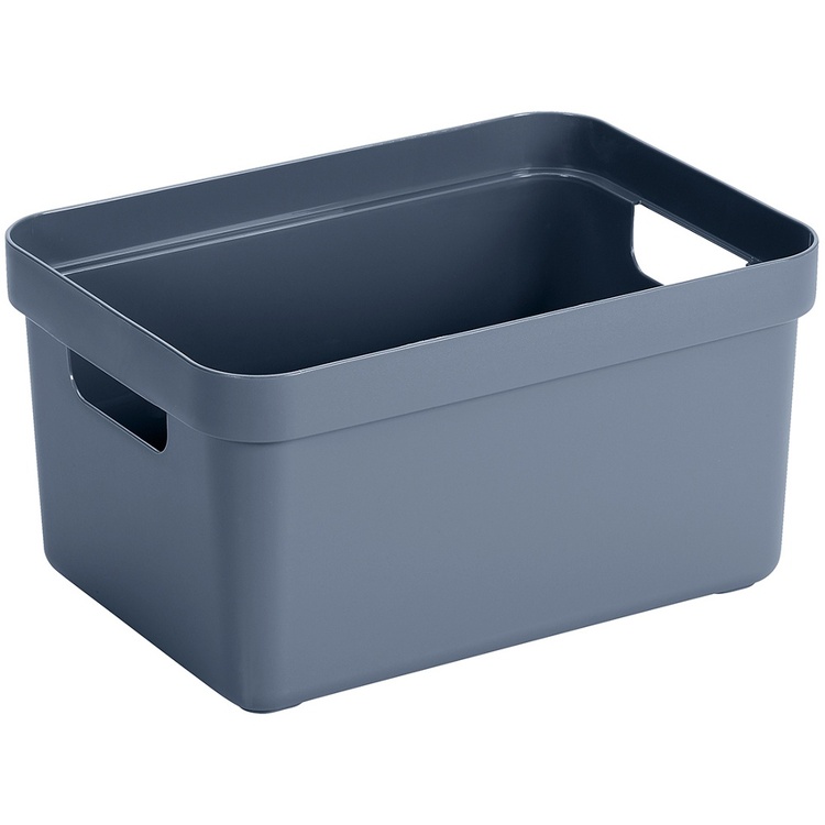 Open storage box 13L, 35x24.6x18.3cm, Sigma, blue