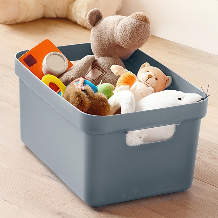 Open storage box 13L, 35x24.6x18.3cm, Sigma, blue