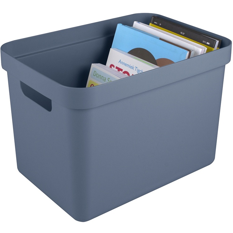 Storage Basket, 18 Liter, SIGMA BASKET HIGH, Blue