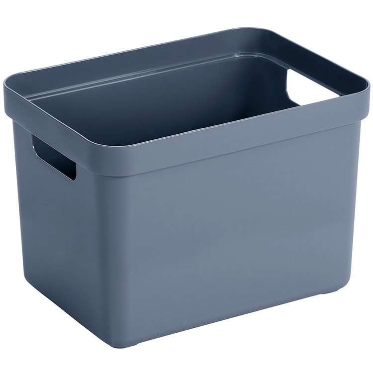 Storage Basket, 18 Liter, SIGMA BASKET HIGH, Blue
