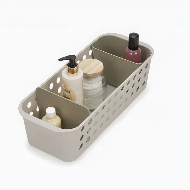 Storage Basket, , EASY STORE SLIMLINE, 16 x 40 x H 13 cm, Joseph Joseph, Lightgrey