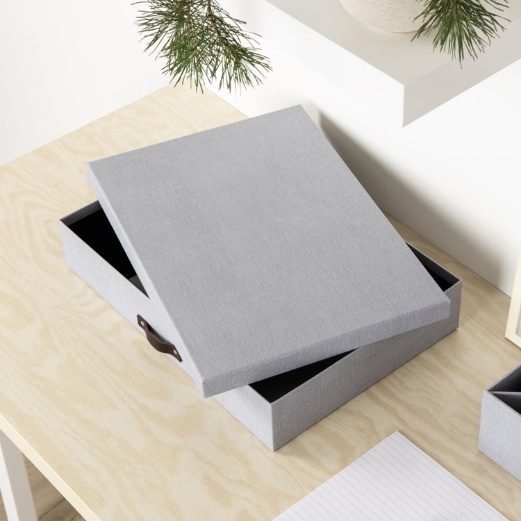 Storage box A3, BIGSO SVERKER CANVAS, 43,5 x 31 x H 8,5 cm