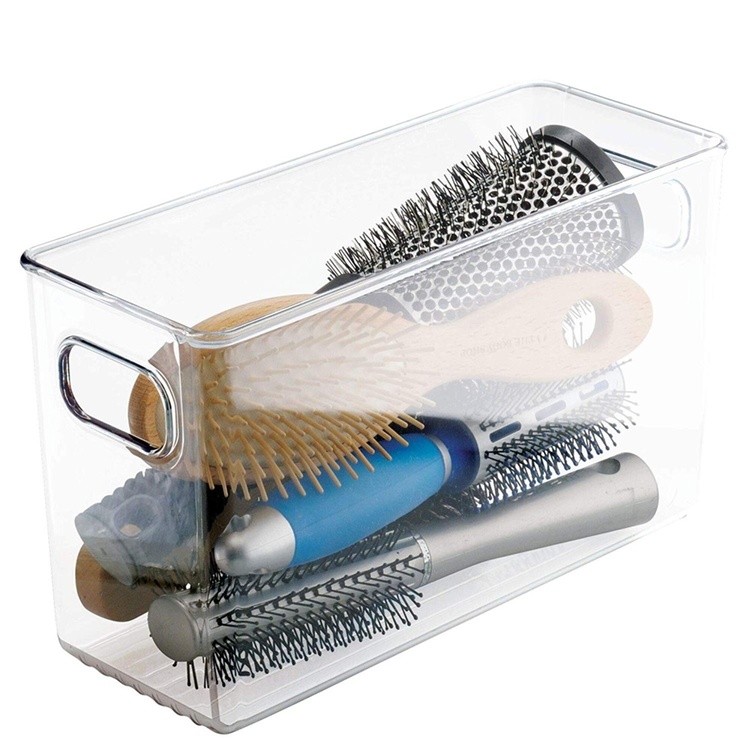 Storage Basket, ID BATH BINZ!, 25,4 x 10,2 x H 15,2 cm, Transparent