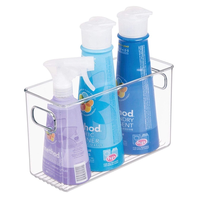 Storage Basket, ID BATH BINZ!, 25,4 x 10,2 x H 15,2 cm, Transparent