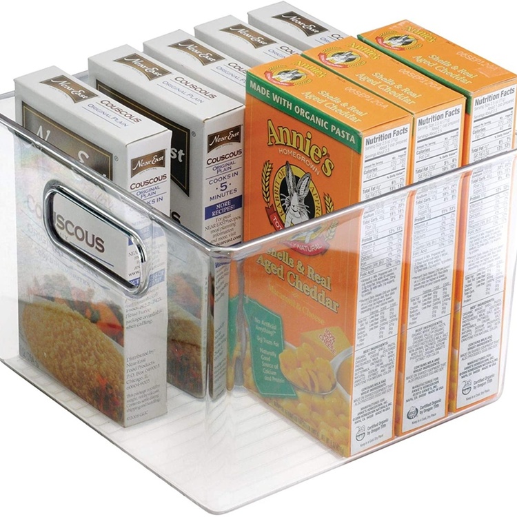 Storage Box, PANTRY BINZ, Square, 20 x 20 x H15 cm, Clear