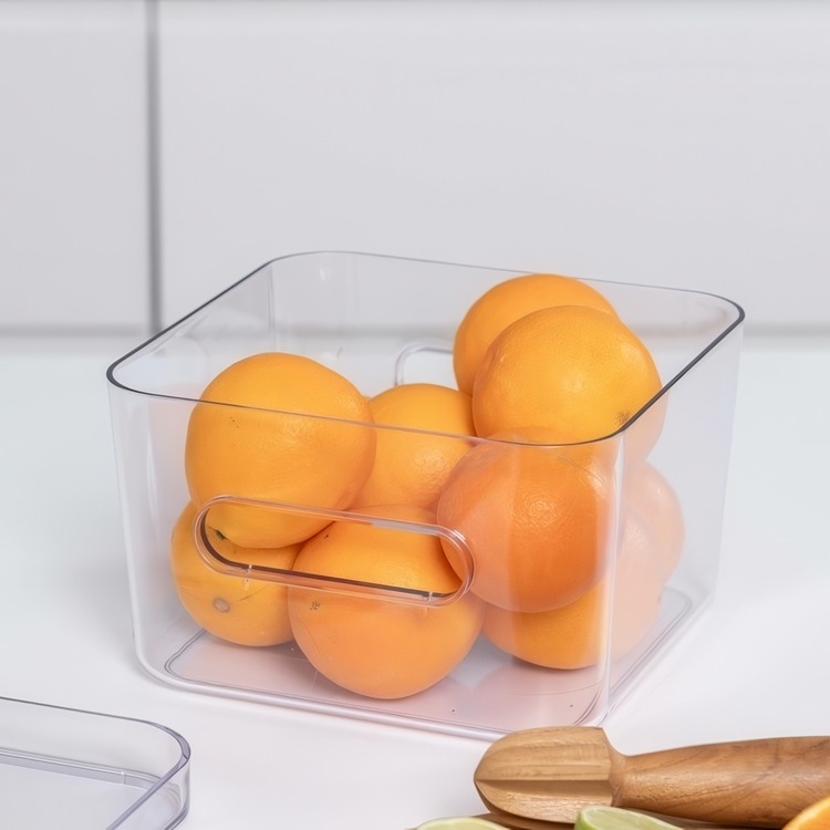 Storage Basket, SMARTSTORE COMPACT SQUARE MEDIUM, 20 x 20 x H 12 cm