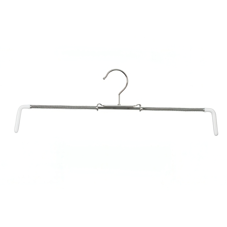 Hanger for Skirt, Metal, Large, MAWA ROCKSPANNER, 29 - 50 cm, Silver / White
