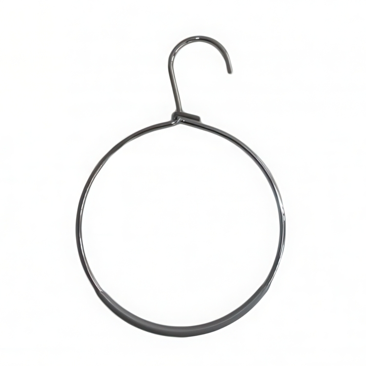 Hanger for shawls and scarves, MAWA FIRM HOLD RING HANGER, Ø 15 cm, Silver