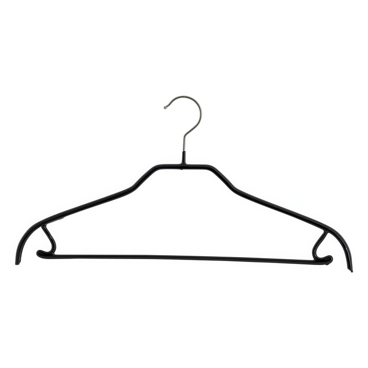 Hanger with Skirt Hooks, Space Saving, MAWA SILHOUETTE UNIVERSAL, 41 cm
