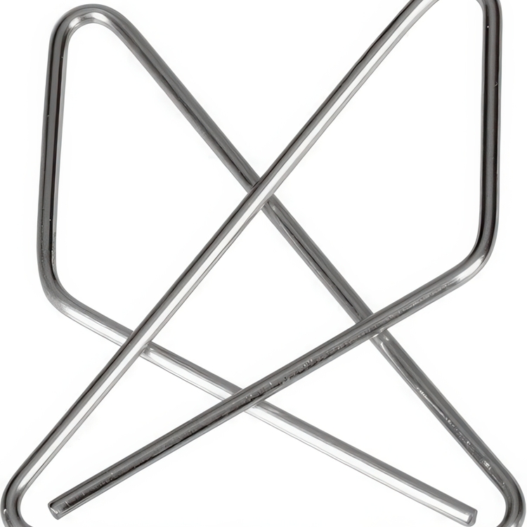 Butterfly paperclips, 50 psc, KREUZKLAMMERN XXL, 4,5 x 6 cm, Silver