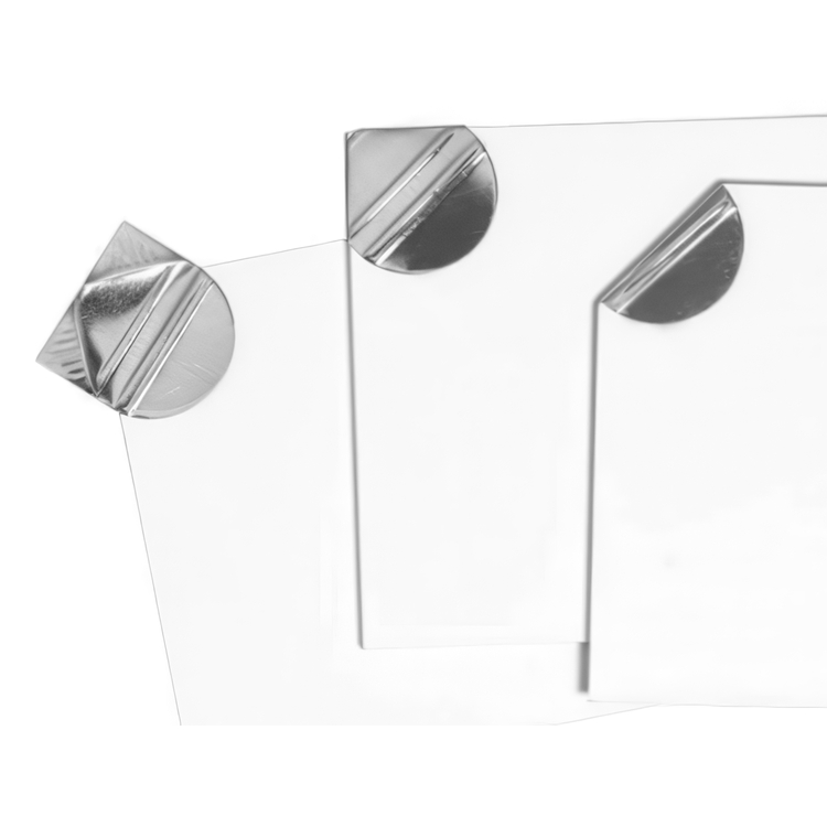 Paper Clips, Set of 100, ALUMINIUM CORNER CLIPS