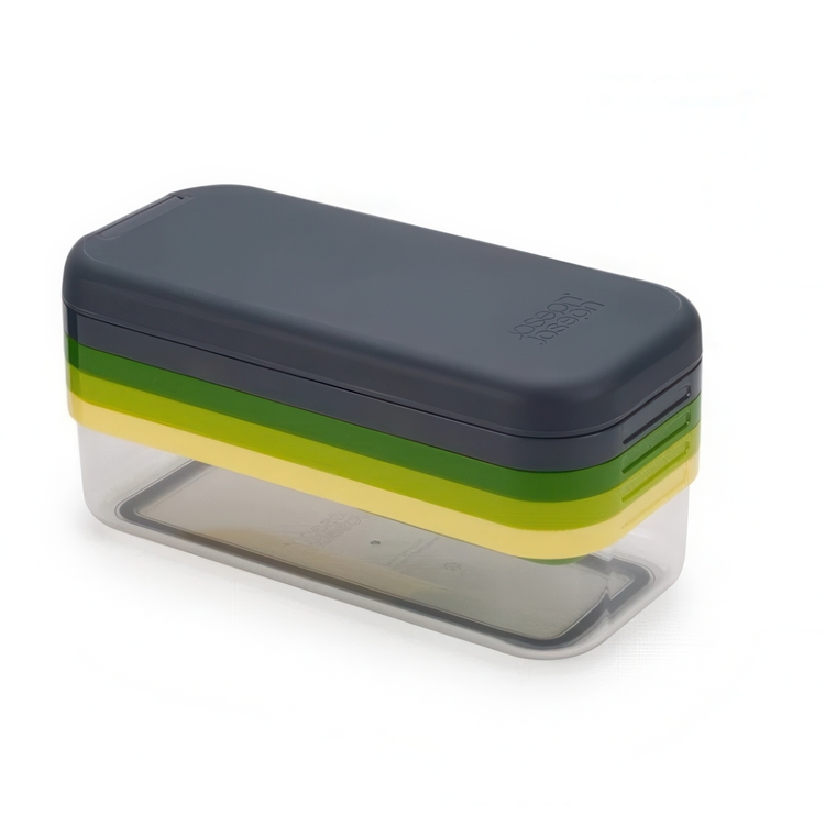 Chop, Grate and Slice, 4-IN-1 MULTI-PREP, Joseph Joseph, Green / Yellow