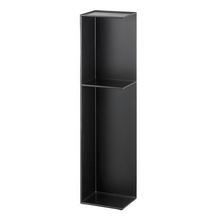 Shelf for toilet paper, TOWER SLIM TOILET RACK, 17 x 13 x H 70,5 cm, Black