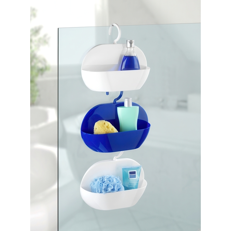 Hanging bathroom basket, SHOWER CADDY, Round