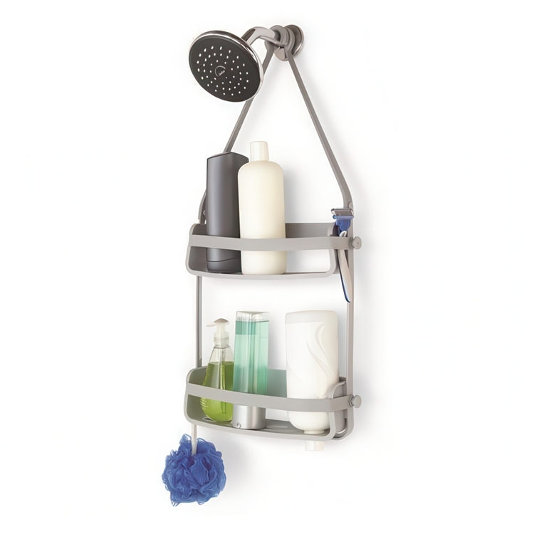 Hanging Shower basket, FLEX CADDY, Two shelves, Umbra
