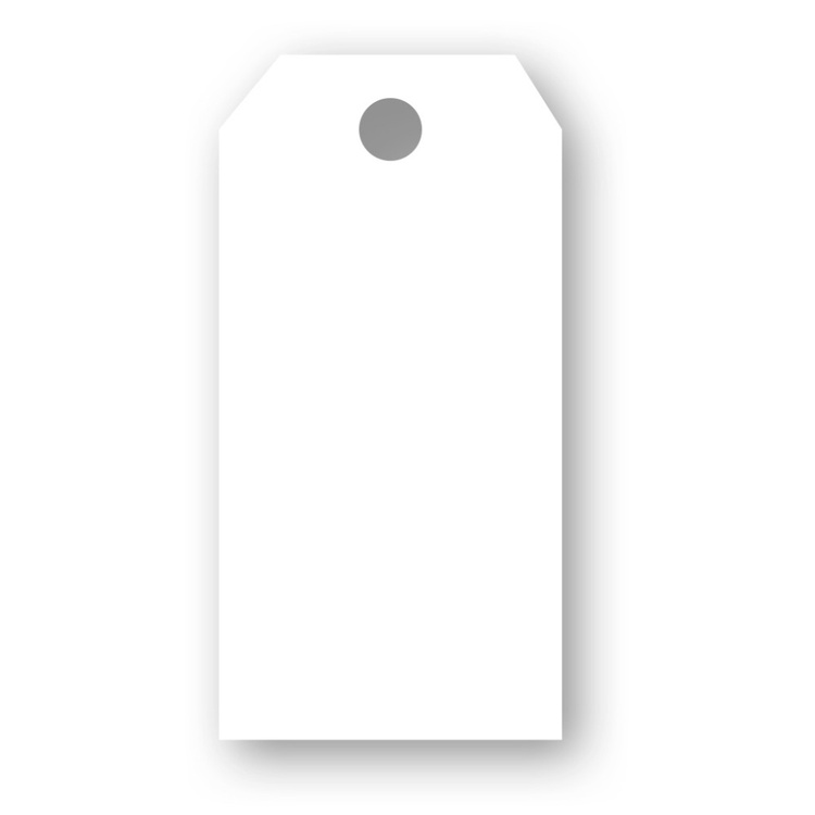 Label Tags PAPPERIX , 10 psc, white