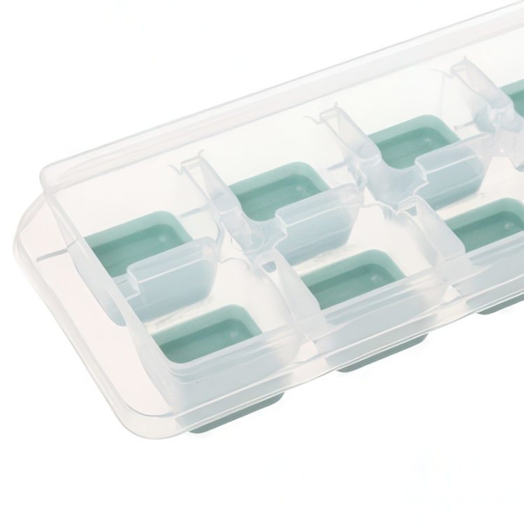 Ice tray with lid, 12 cubes, BAC A GLAÇONS