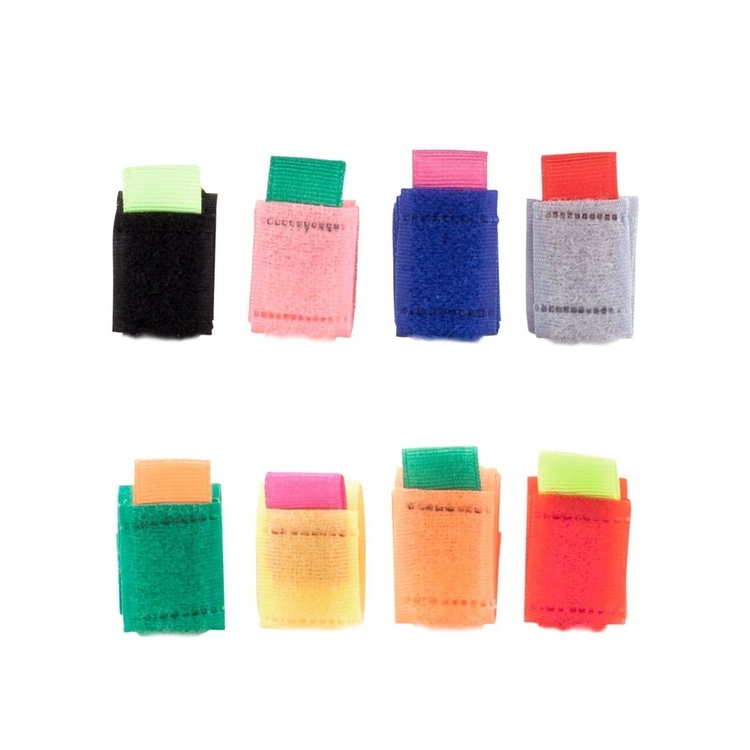 Cable ties for labeling and order, CABLE TIES, 8 pcs, Kikkerland, Multicolour