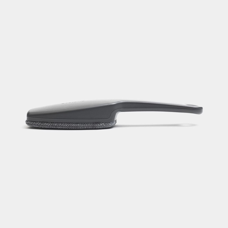 Clothes brush, for left and right handed, BRABANTIA, Black / Dark grey