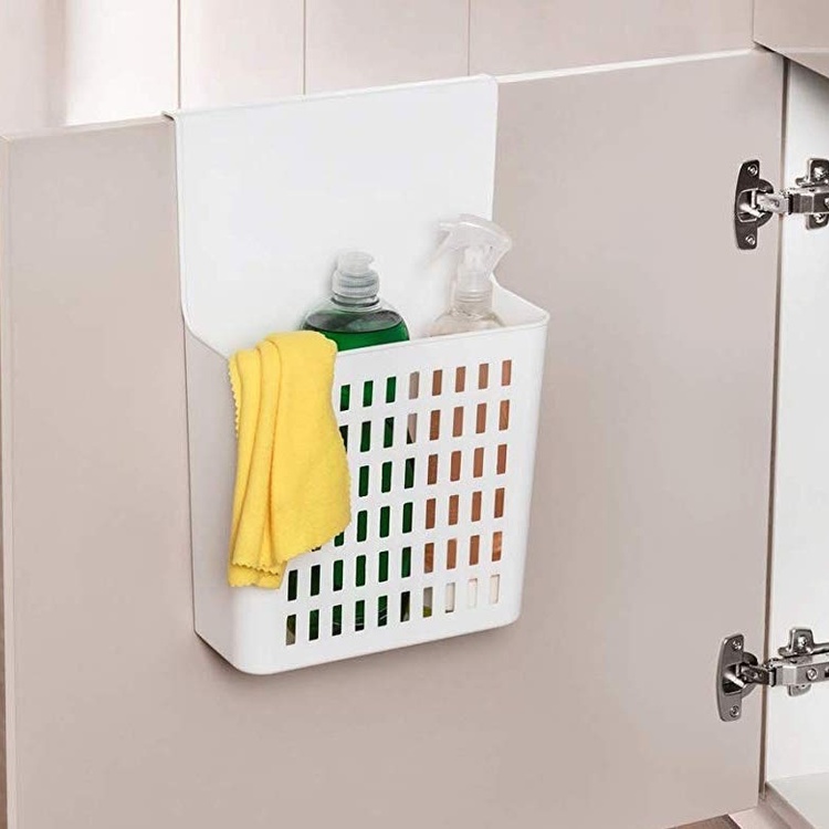 Cabinet Door Basket, TÜR-ORGANIZER, 24 x 12 cm H35,5, White