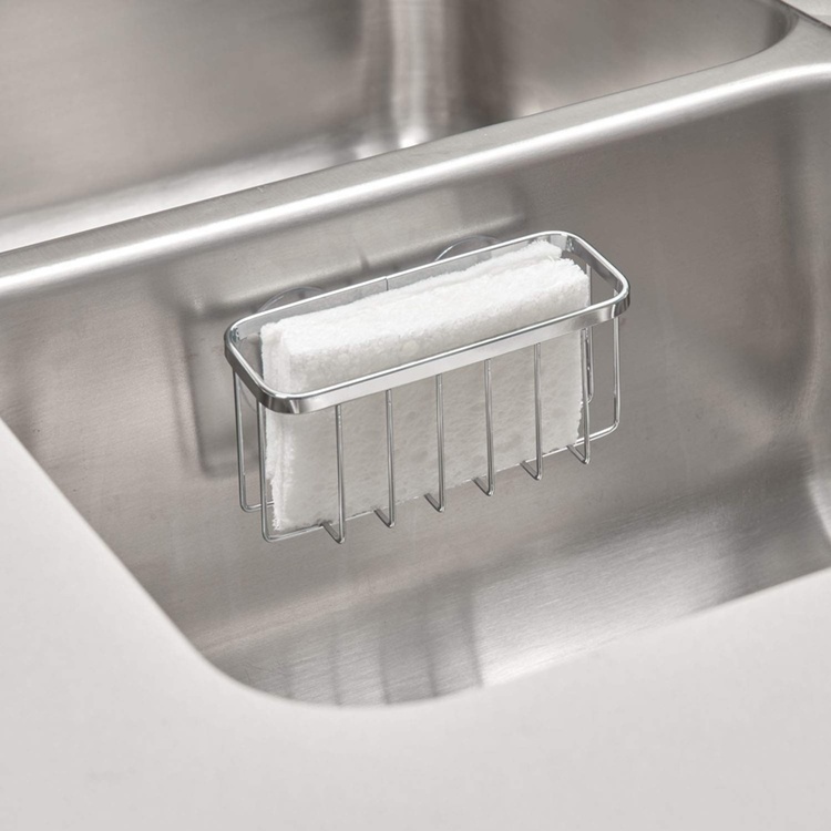 Kitchen sink caddy with suction cups, SMALL SINK CADDY