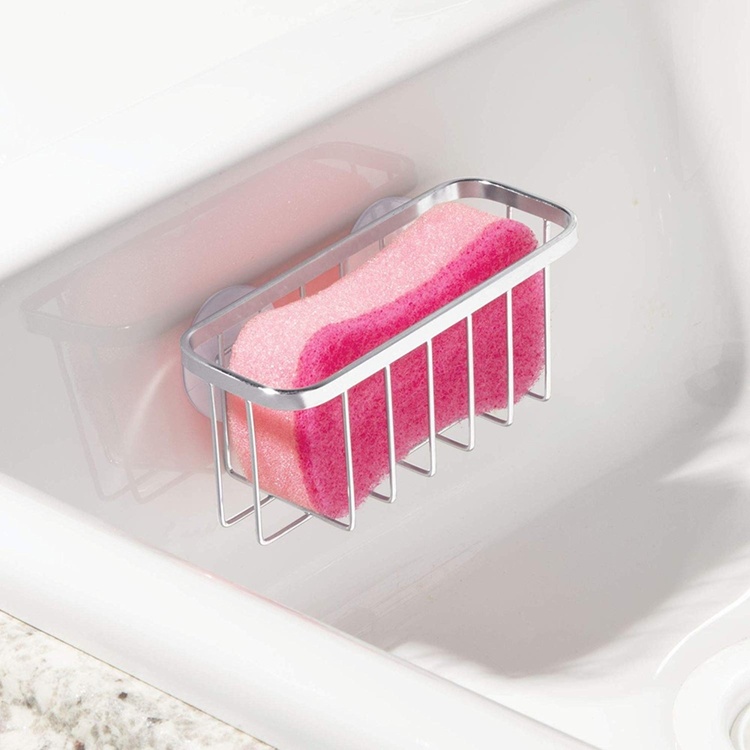 Kitchen sink caddy with suction cups, SMALL SINK CADDY