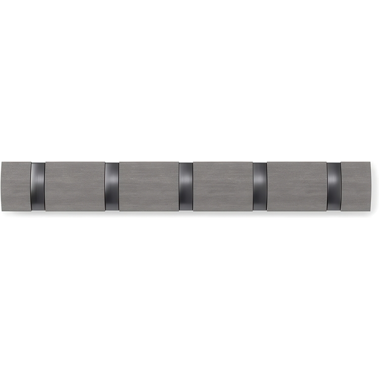 Hook Rack, UMBRA FLIP 5 HOOK, 51 x H 6,5 cm