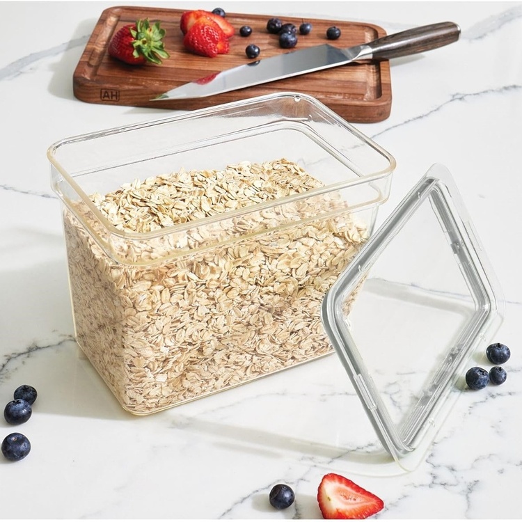 Airtight Container, 2,1 L, iD FRESH MEDIUM TALL CANISTER, 13 x 20,5 x H 15 cm, Transparent 