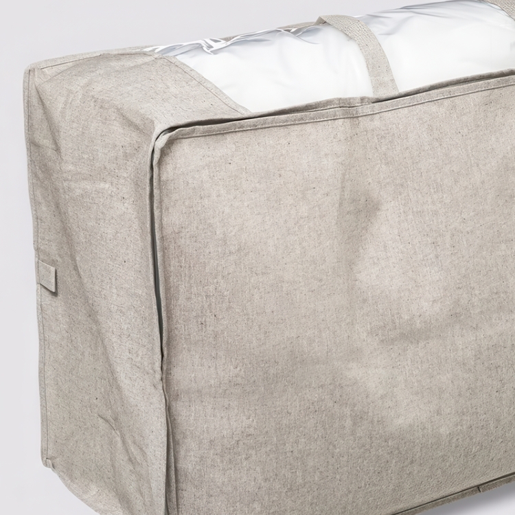 Storage bag, ORGA STORAGE BAG, 60 x 30 x H 45 cm, Beige-grey
