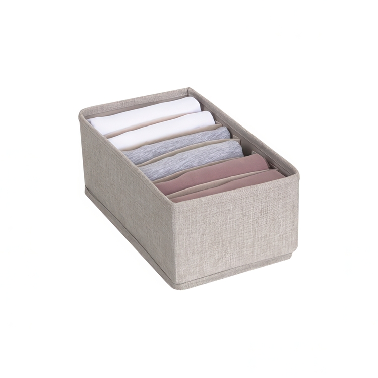 Drawer Organizer, 6 compartments, BIGSO SOFT STORAGE, 16,5 x 29 x H 11 cm