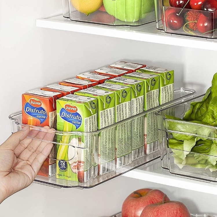 Storage tray, Wide and short, RANGEMENT FRIGO LARGE, 31 x 21 x H 9 cm, Clear