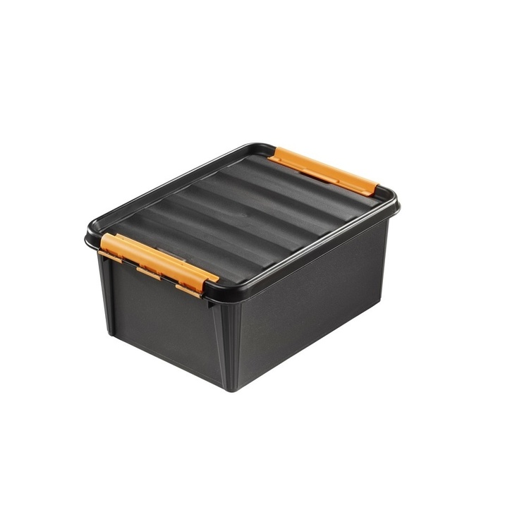Storage Box, Extra durable, SMARTSTORE 14L PRO, 40 x 30 x H19cm, Black