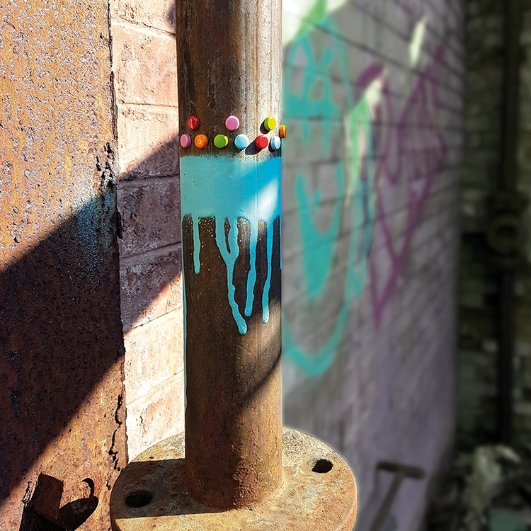 Magnets, strong, mini, 10 pc , STEELY COLOR, Ø 0,6 x 0,3 cm, Mix 