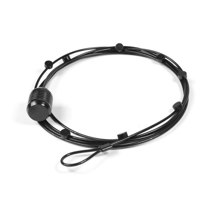 Magnetic card holder, STEELY DAN BLACK, 150 cm