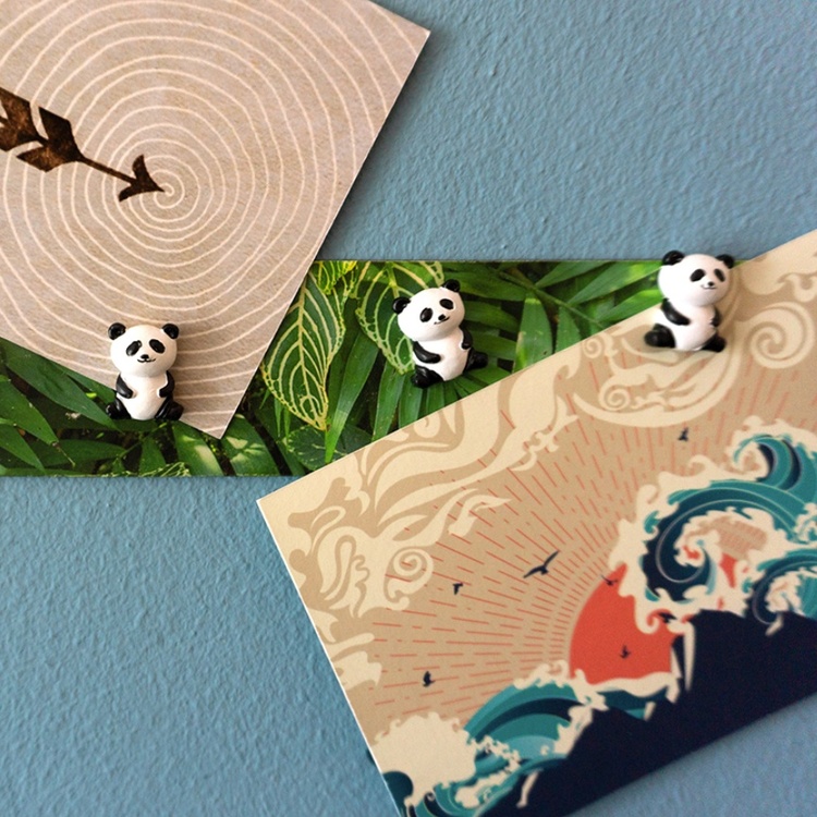 Magnetic strip, self-adhesive, STORY BOX PANDA, 30 x H 5 cm, Green
