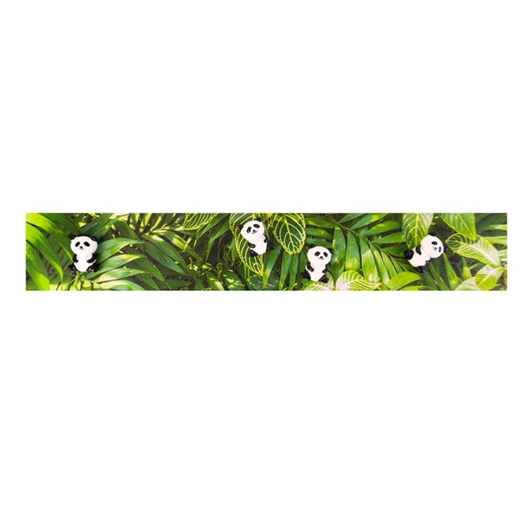 Magnetic strip, self-adhesive, STORY BOX PANDA, 30 x H 5 cm, Green