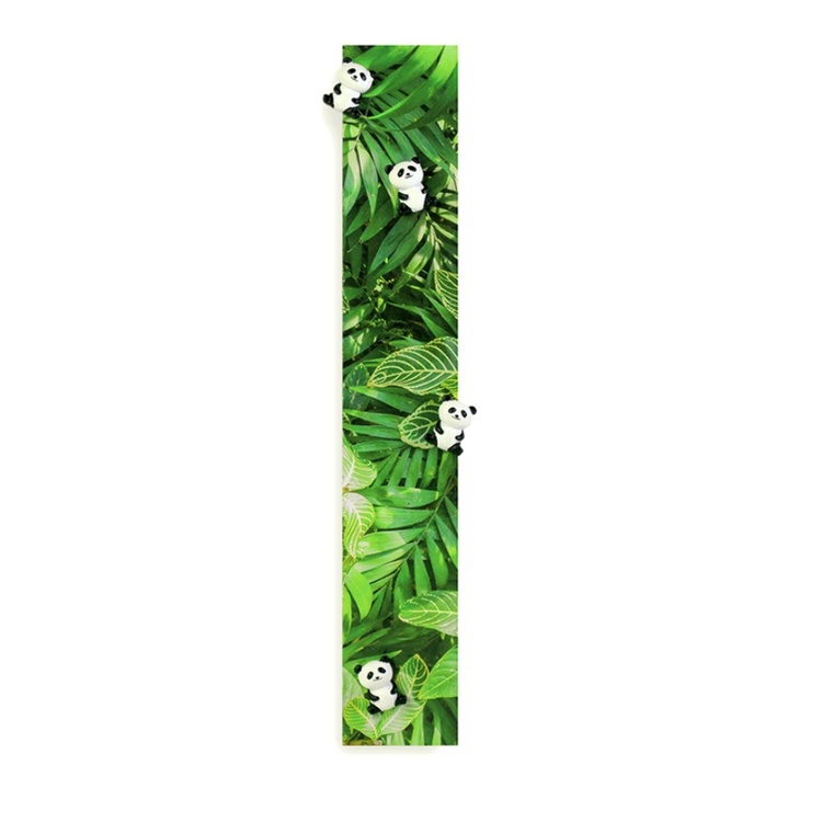 Magnetic strip, self-adhesive, STORY BOX PANDA, 30 x H 5 cm, Green