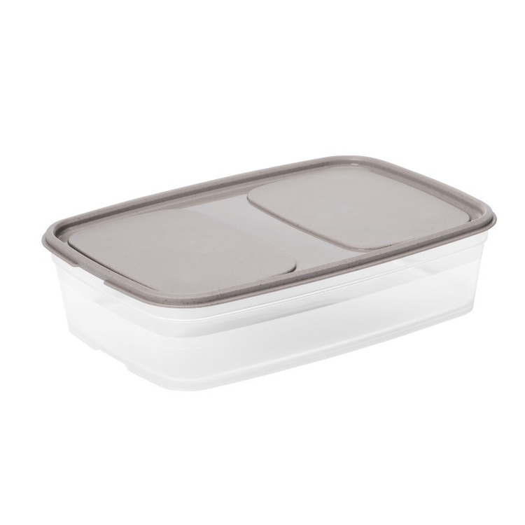 Food storage, 1,6 L, SMARTSTORE SUSTAIN, Transparent / Earl grey