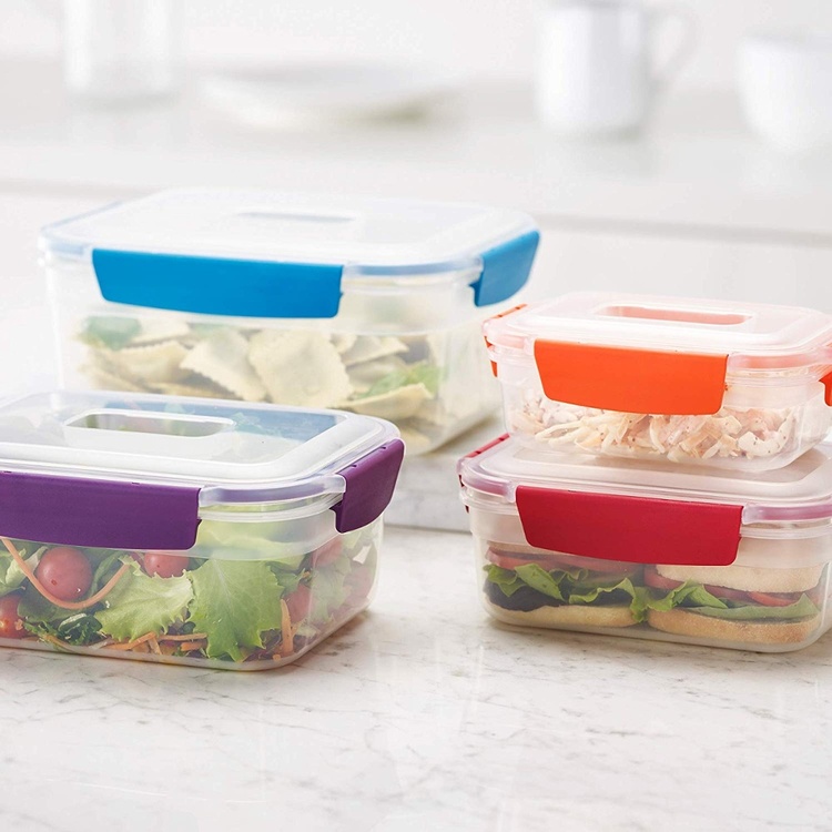 Lunch boxes, Set with 5, NEST LOCK CONTAINERS, Large, Joseph Joseph, Assorted