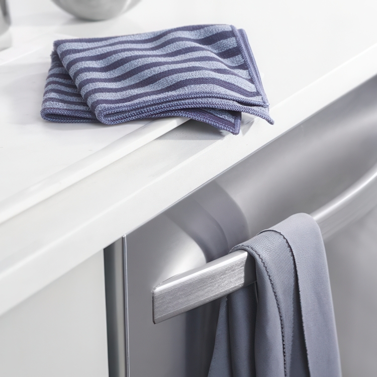 Special cloths for Stainless Steel, 2 psc, STAINLESS STEEL CLOTH SET, 32 x 32 cm, Grey