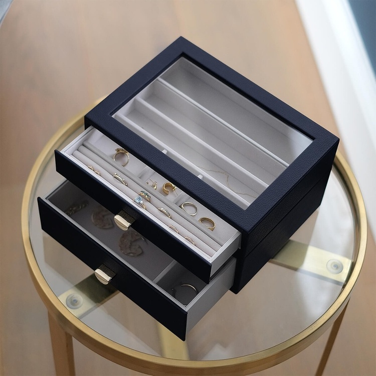 Jewellery Box, 2 layers, CLASSIC STACKERS DRAWERS