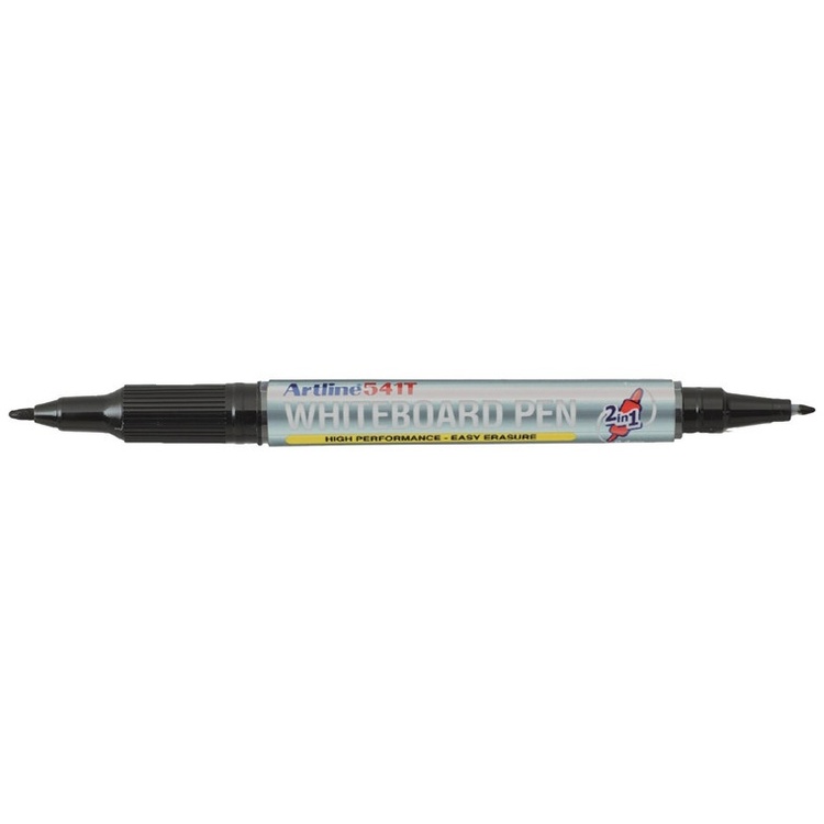 Board Marker, ARTLINE TWIN ENDED, 0.4 mm + 1.0 mm, Black