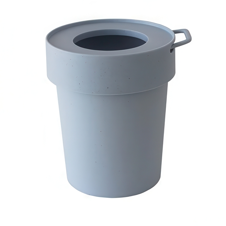 Trash can with lid and hook, TAPTRASH LARGE