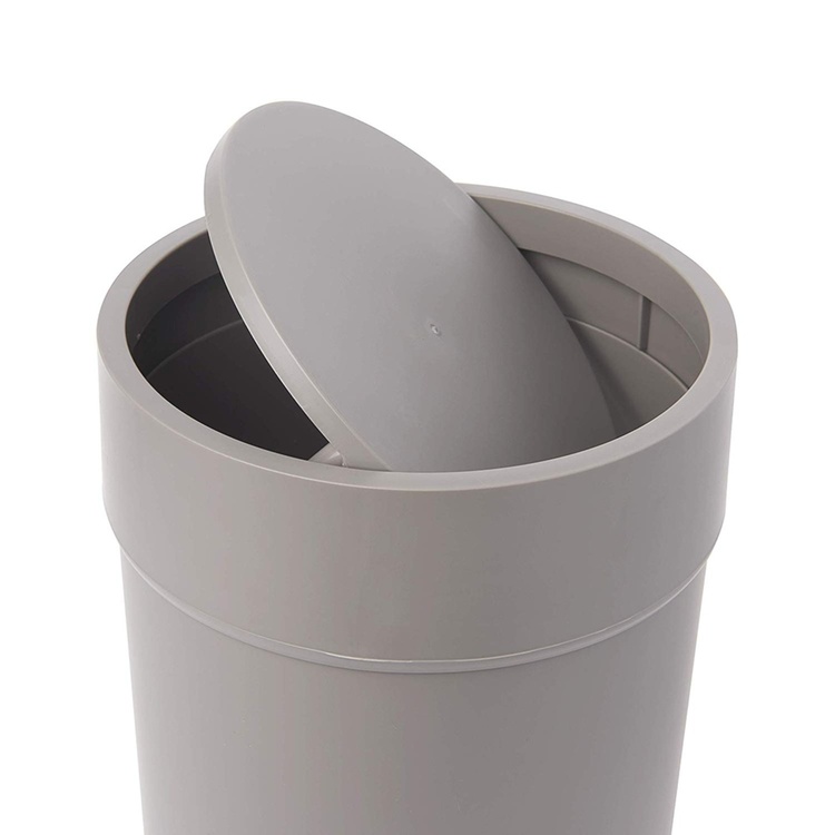 Trash can with lid, TOUCH WASTE CAN, Ø 19 x H 30 cm, Umbra