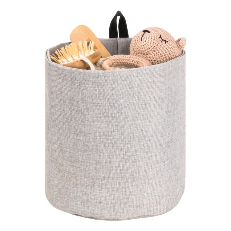 Bag for hook, BIGSO LARGE HANG AROUND, Ø22 x H 22 cm, Beige
