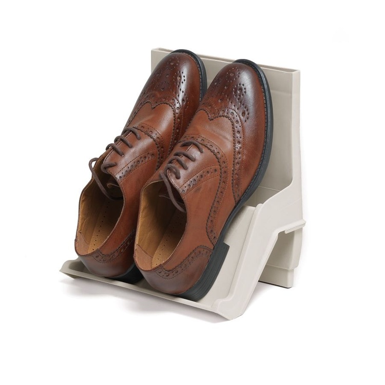Shoe Organizer, SLID ORGANIZZA SCARPE, 25 x 17,5 x H 27 cm, Sand