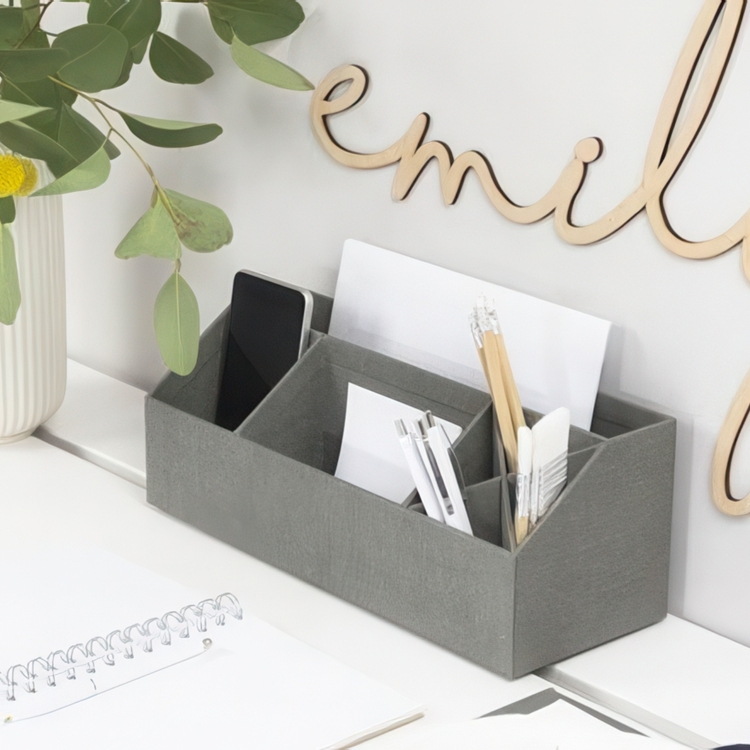 Desk Storage, BIGSO ELISA DESKTOP ORGANIZER CANVAS